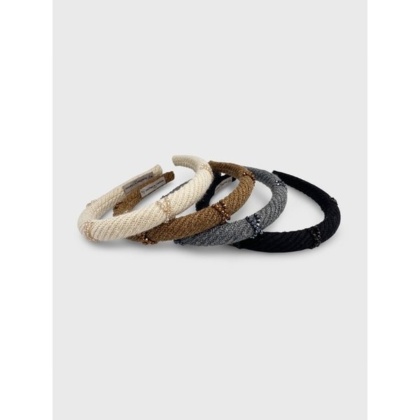 클리어 크리스탈 니트 헤어밴드 LFHB0781