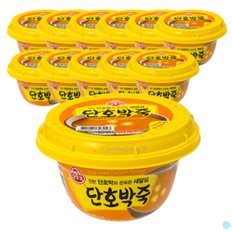 오뚜기 즉석 간편 용기죽 진한 단호박죽 285g 12개