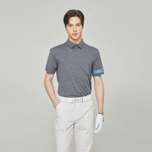 BOSS [BOSS GOLF] 남성 골프 반팔 폴로 셔츠 미디엄 그레이(BIMTM221012)