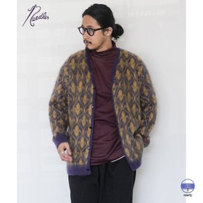 니들스 남성 가디건 퍼플 Mohair Cardigan Ornament PU311