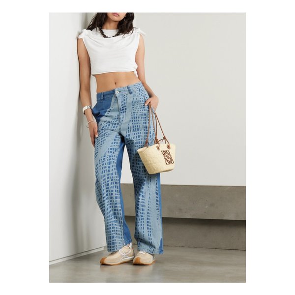 파울라 이비자 크롭 노트 코튼 혼방 저지 티셔츠 화이트 1647597335542993