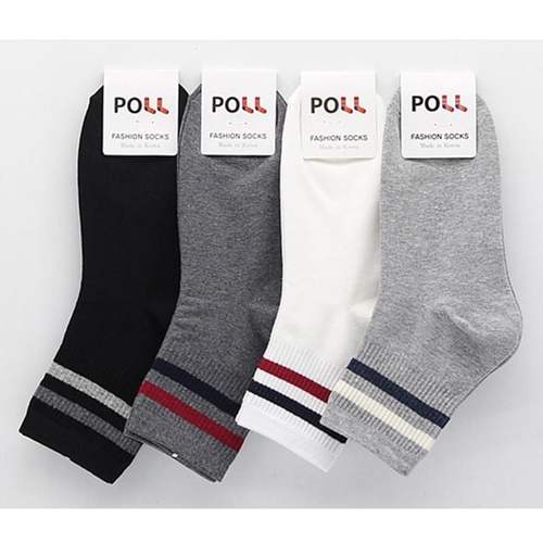 여자 패션양말(목가는줄) 1켤레