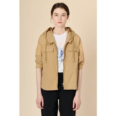BCBG 5부 소매 후드 점퍼 B3M4R141