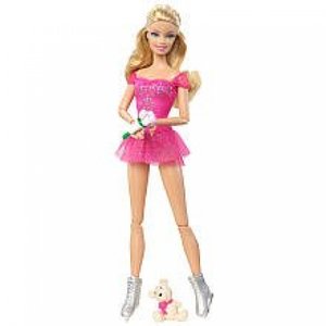  바비 Barbie I Can Be An Ice Skater Doll 수입품 W8624
