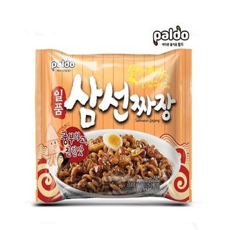  팔도 일품 삼선짜장 120g x32봉 짜장라면_