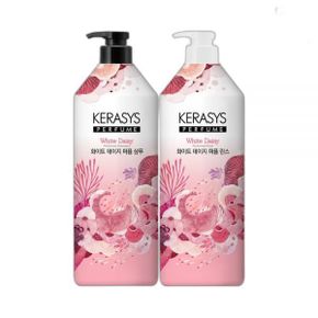 애경 케라시스 퍼퓸 화이트 데이지 샴푸/린스 1000ml