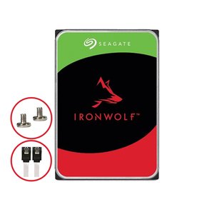 HDD 10TB IronWolf ST10000VN000 NAS 하드디스크 (7,200RPM/256MB/CMR)