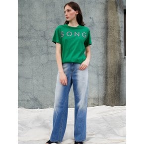 Love Song Half_Sleeve T-shirt_Green