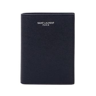 생로랑 [여주점] 그레인 로고 바이폴드 지갑 668726 BTY0N 1000