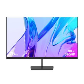 QHD 32인치 IPS 모니터 75Hz 게이밍 베젤리스 광시야각 사무용 컴퓨터모니터