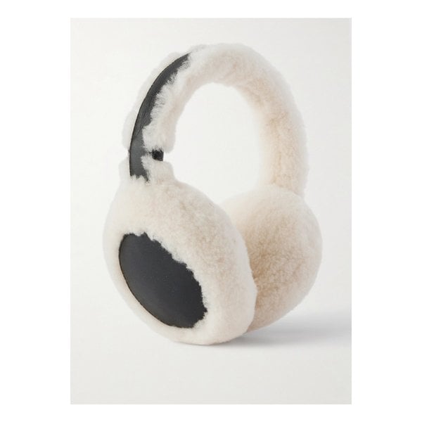 이브살로몬 가죽 시어링 귀마개 블랙 46376663162873902