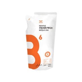 주방세제 베이킹소다 워터 액티브 400ml 리필