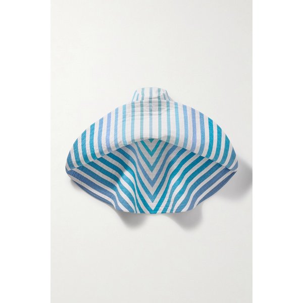 마라크시 라이프 파멜라 스트라이프 코튼 블렌드 햇 1647597358202613