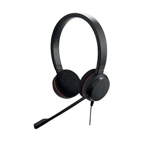 독일 자브라 헤드셋 Jabra Evolve 20 UC Certified USBC Stereo Headset with Call Control Comp