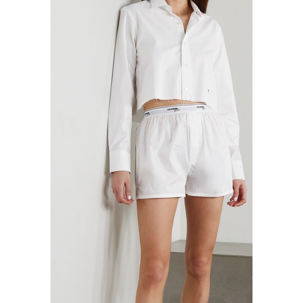 Cotton-poplin Shorts 화이트