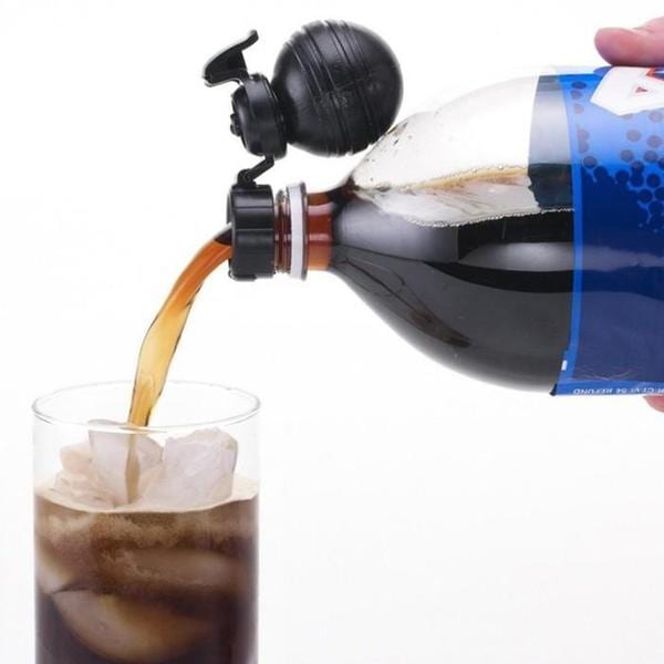 확대된 대표 탄산음료 뚜껑 콜라 맥주 김빠짐 방지 진공 보관 마개(1)