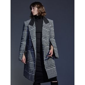 GRAND CHECK HALF COAT