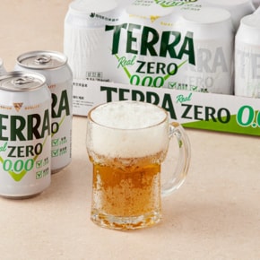 [쿨러백 증정]테라제로 논알콜 맥주 350ml*24입