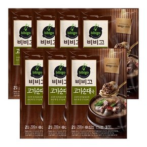 비비고테이블 프리미엄 고기순대국 700G 7팩