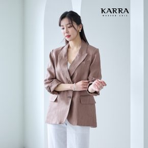 KARRA 베이직쿨터치린넨자켓_A4S1001