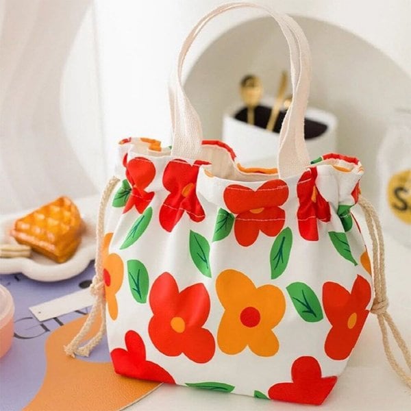 [옷자락] 여성 피크닉 도시락 가방 방수 보냉 토트백