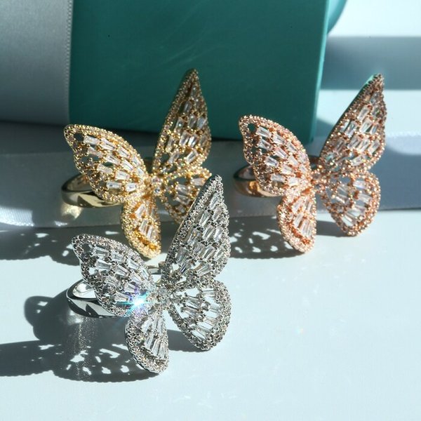 로라 나비 반지(free) D00079