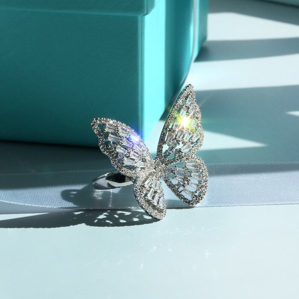 로라 나비 반지(free) D00079