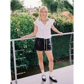 RISA DRAWSTRING SHORTS_BLACK