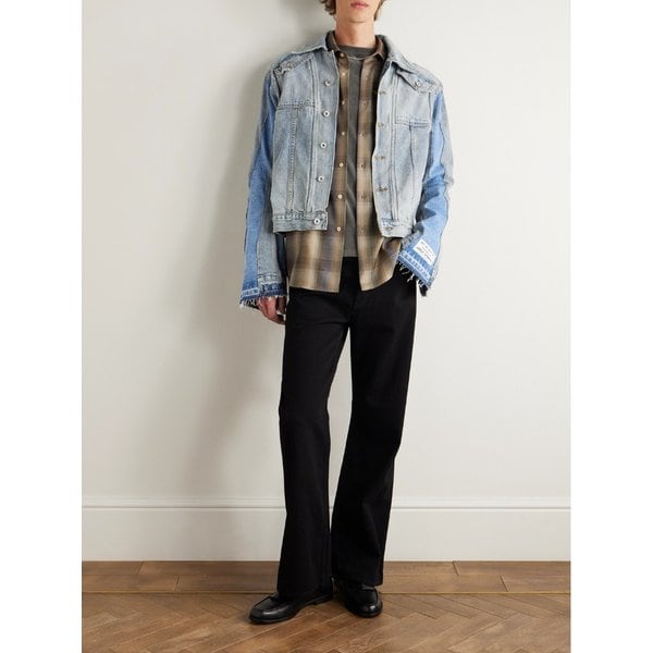 포드 패널 데님 트러커 재킷 46376663162903292