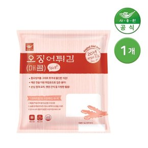 매콤 오징어튀김 1kg 1개