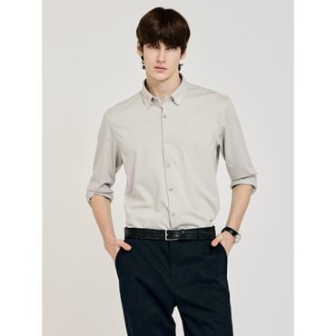 갤럭시라이프스타일 [三無衣服] 스트레치 커뮤터 셔츠  라이트 그레이 (GC5264S082)