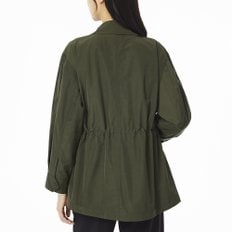 여 포켓 하프 점퍼(KHAKI / BLACK)