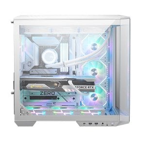 MSI MAG PANO 100L 프로젝트 제로 미들타워 케이스 화이트