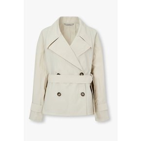 [부산점] 보브)) 벨티드 트렌치 더블 자켓 (7126210501)