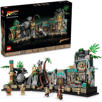  일본 디즈니 레고 LEGO Indiana Jones Ru of the Golden Statue 77015 Toy Block Present Movie