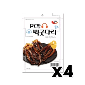 PC방 빅굿다리 간편술안주 65g x 4개