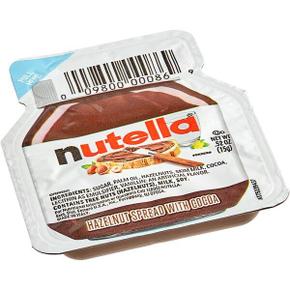 [해외직구] Nutella 누텔라 헤이즐럿 초콜릿 미니 스프레드 15g 120입 chocolate hazelnut spread mini 0.52oz 120ct