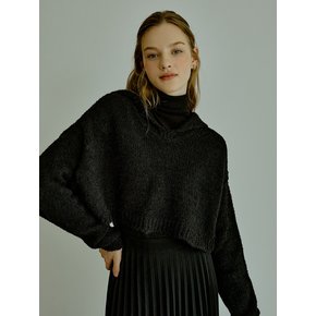 Sailor crop knit (black)