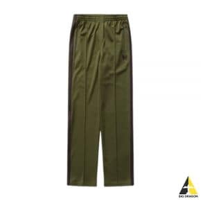 NEEDLES 니들스 24 Track Pant - Olive (OT228) (폴리 스무스 트랙 팬츠)