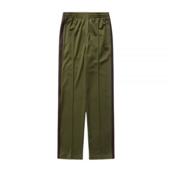 니들스 NEEDLES 니들스 24 Track Pant - Olive (OT228) (폴리 스무스 트랙 팬츠)