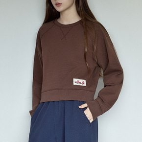 자수와펜 맨투맨 브라운 IFDMM00640