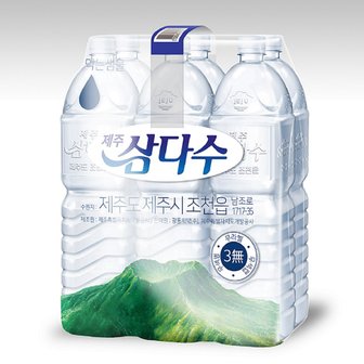 삼다수 제주삼다수 그린 2L 6병