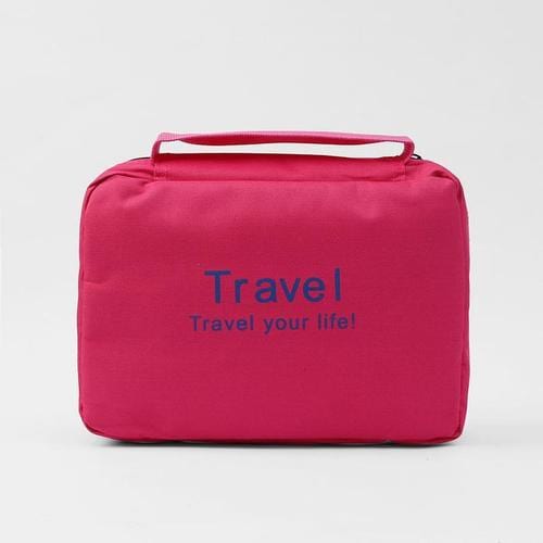 폴리다 여행용 파우치(핑크) 트래블백 수납파우치(1)