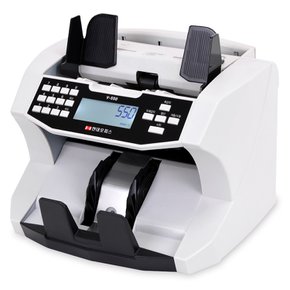 [현대오피스] 지폐계수기 V-550 현금계수기 카운터계수기 매수합산 상품권계수