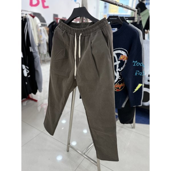 [여주점] 기모피치, 면 원턱 팬츠 ,카키JDSN0180B01