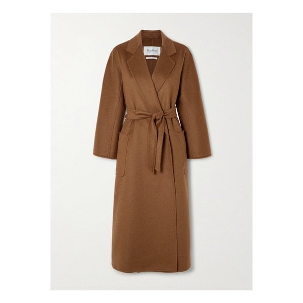 루드밀라 벨트 캐시미어 코트 브라운 1647597337800879