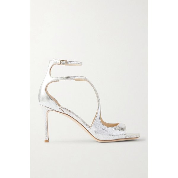 아지아 95 메탈릭 텍스처 가죽 샌들 46376663162955410