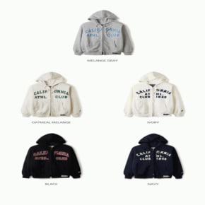 공용 시그니처 패치 후드집업/ Signature Patch Hood Zip-up(Brushed)_A WHMZE4911U