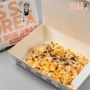 [미스꼬레아] 김볶소스 화이트+카레맛 (총 4인분용/각 300g)
