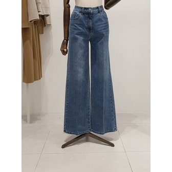 ZOOC [파주점] 쥬크 주크 세미와이드핏 워싱 데님 팬츠​ V261PSA913